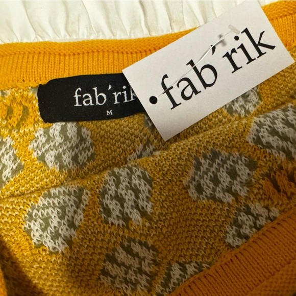 Fab’rik yellow tube top - Picture 2 of 3